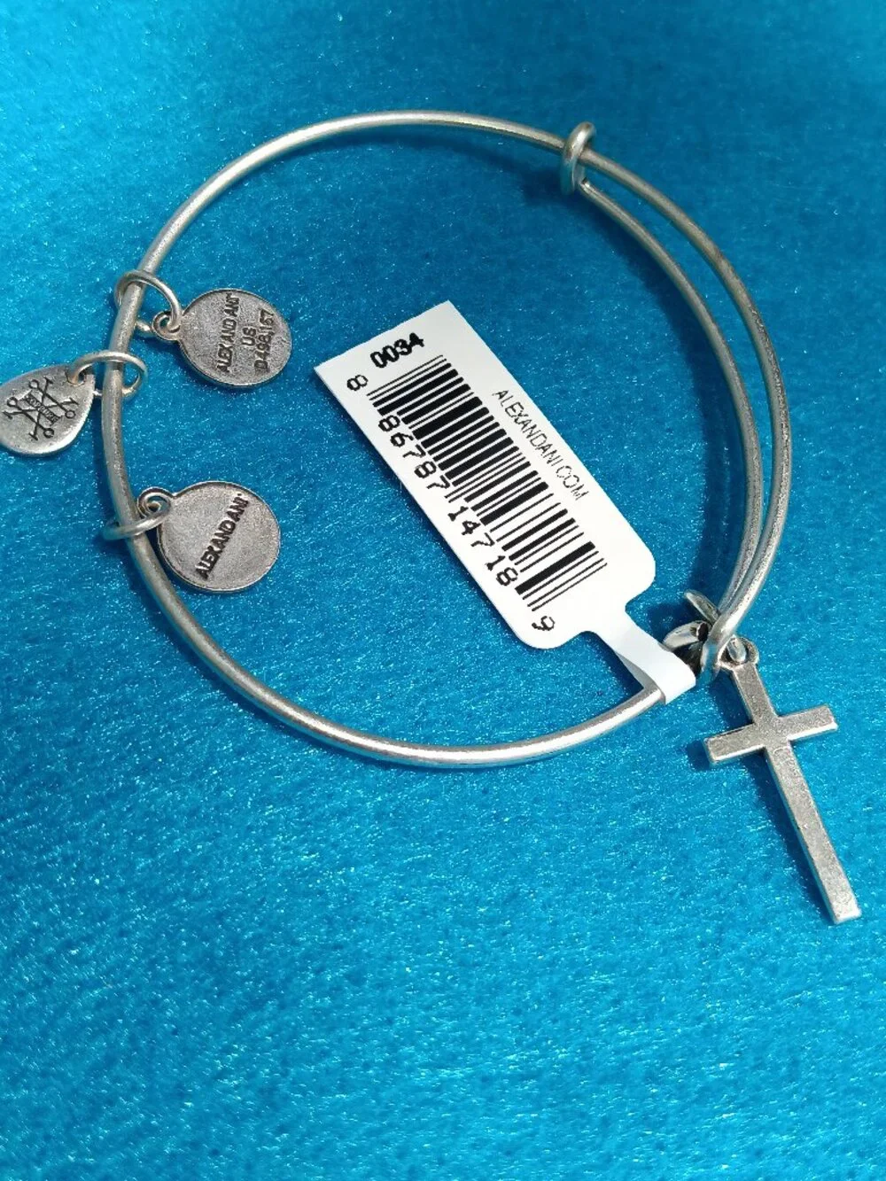 Alex and Ani cross bracelet